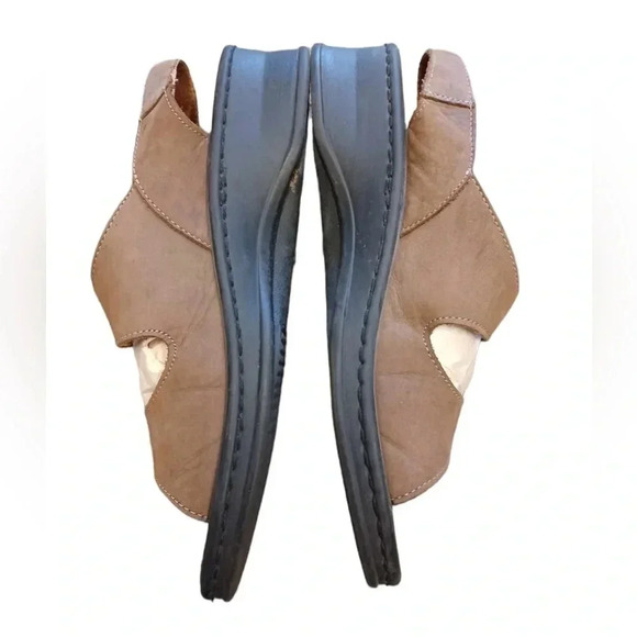 Romika Brown Leather Adjustable Open Toe Sandals Size 39 - Picture 2 of 8